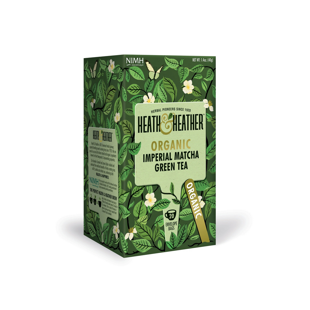 Heath & Heather Organic Imperial Matcha 20 Tea Bags