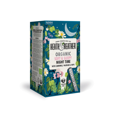 Heath & Heather Organic Night Time 20 Tea Bags