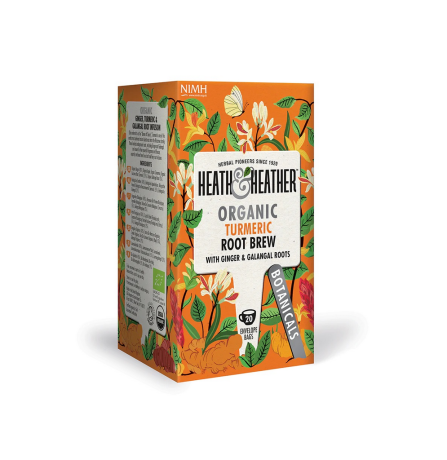 Heath & Heather Organic Turmeric Root Brew 20 Tea Bags