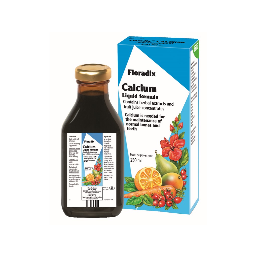 Floradix Liquid Calcium Supplement 250ml