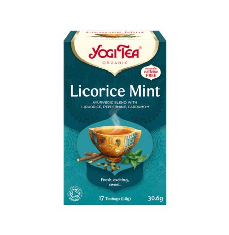 Yogi Tea Organic Licorice Mint 17 Teabags