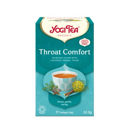 Yogi Tea Organic Throat Comfort 17 Teabags