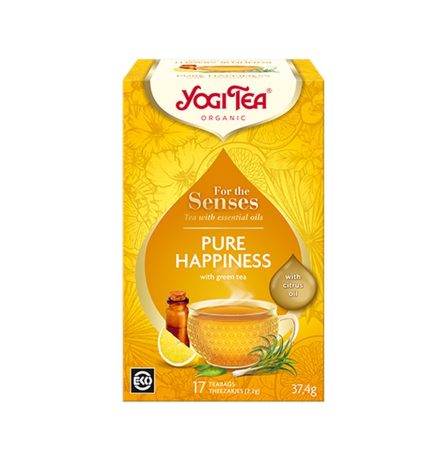 Yogi Tea Organic For The Senses Pure Happiness 17 Teabags
