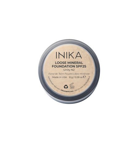 INIKA Loose Mineral Foundation SPF25 Unity 8g - Image 2