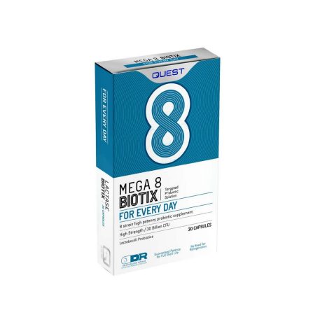 Quest Mega8Biotix 30 Capsules