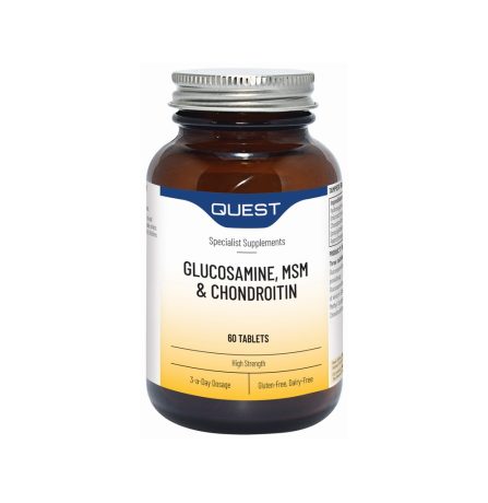 Quest Glucosamine, MSM & Chondroitin 60 Tablets