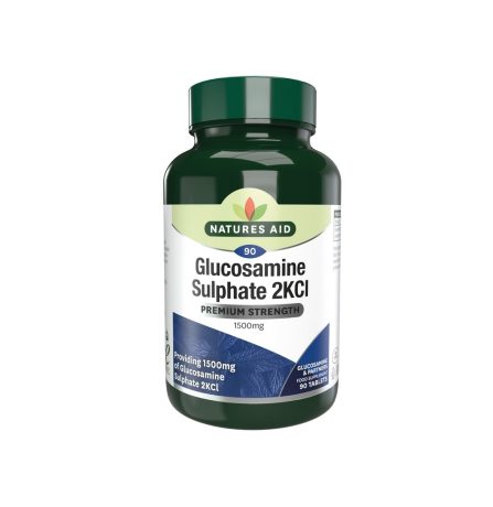 Natures Aid Glucosamine Sulphate 1500mg High Strength 90 Tablets