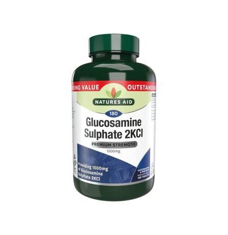 Natures Aid Glucosamine Sulphate 1500mg High Strength Outstanding Value! 180 Tablets