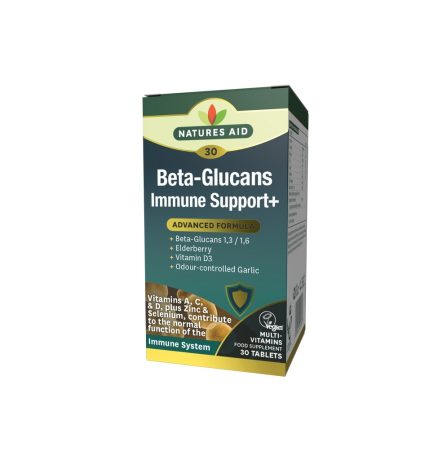 Natures Aid Beta-Glucans Immune Support +
