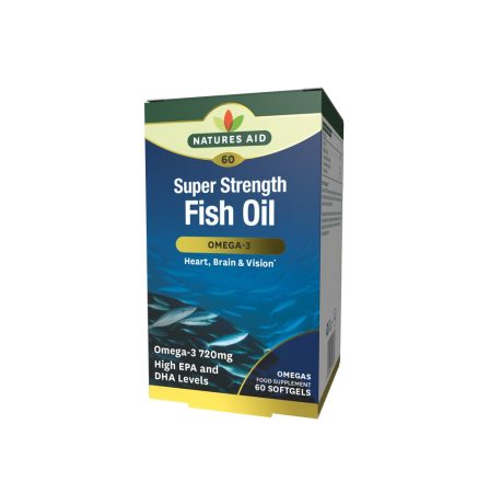 Natures Aid Super Strength Omega-3 60 Softgels