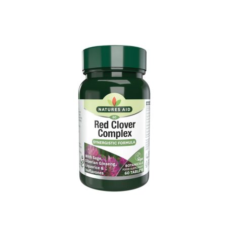 Natures Aid Red Clover Complex with Sage, Siberian Ginseng & Liquorice