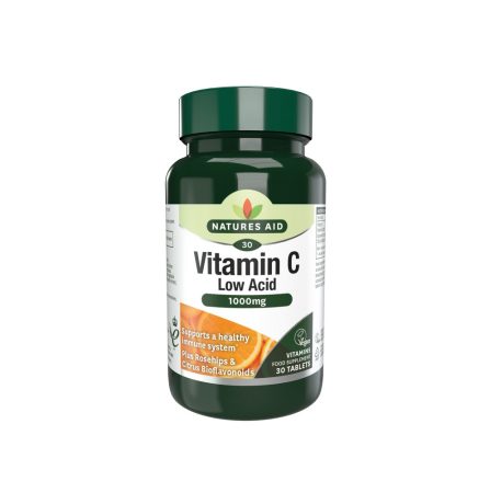 Natures Aid Vitamin C 1000mg Low Acid