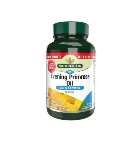 Natures Aid Evening Primrose Oil 1000mg Better Than 1/2 Price!