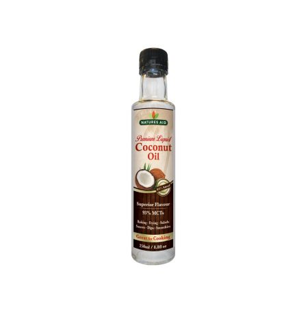 Natures Aid Coconut Oil Liquid 250ml
