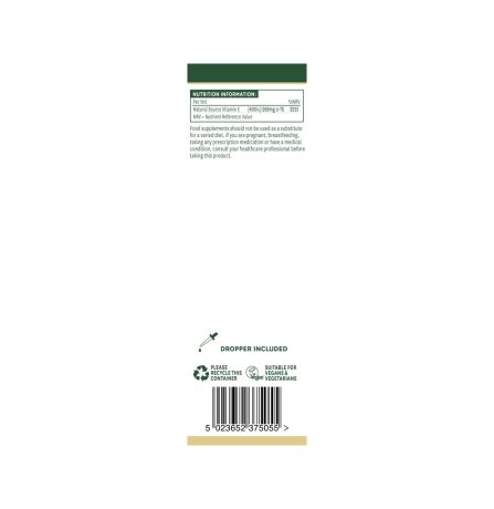 Natures Aid Vitamin E Oil 20,000iu 50ml - Image 3