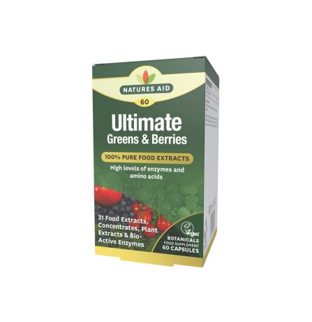 Natures Aid Organic Ultimate Superfoods 60 Capsules