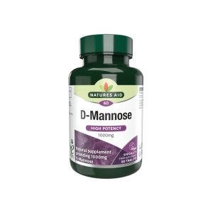 Natures Aid D-Mannose 1000mg 60 Tablets