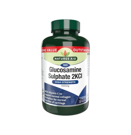 Natures Aid Glucosamine Sulphate 1000mg Outstanding Value! 180 Tablets