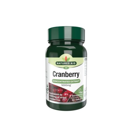 Natures Aid Cranberry 200mg