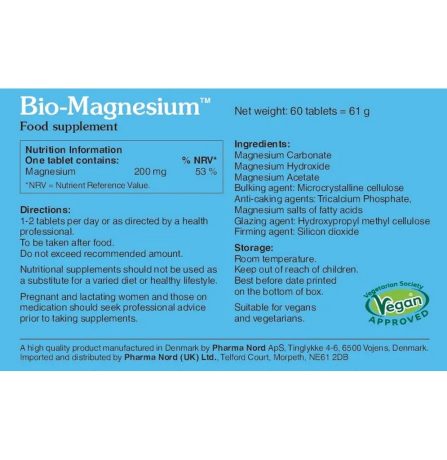 Pharma Nord Bio-Magnesium 200mg - Image 2