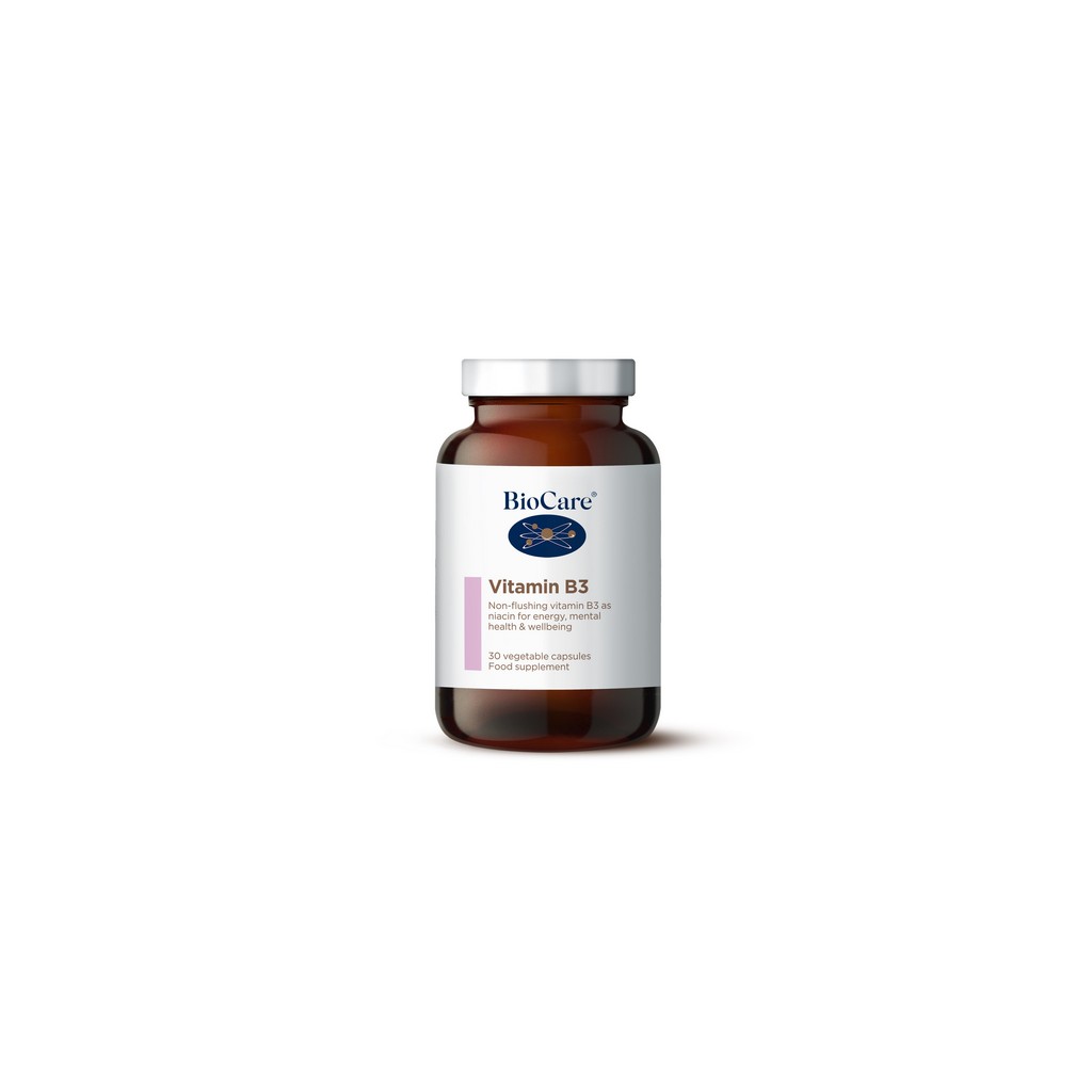 BioCare Vitamin B3 30 Veg Capsules