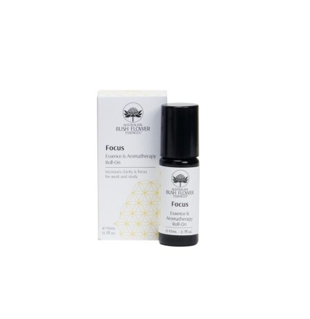 Australian Bush Flower Essences Focus Essence and Aromatherapy Roll-On 10ml