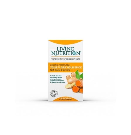 Living Nutrition Your Flora Gold Spice 60 Caps