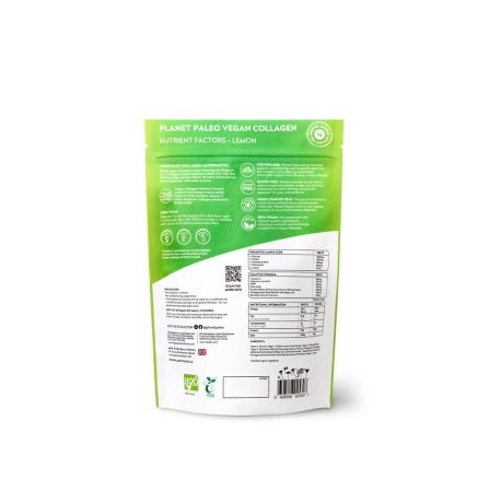 Planet Paleo Vegan Collagen Factors - Lemon 210g - Image 2