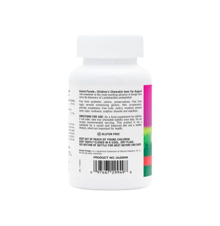 Nature's Plus Animal Parade Inner Ear Support 90 Chewables - Image 3