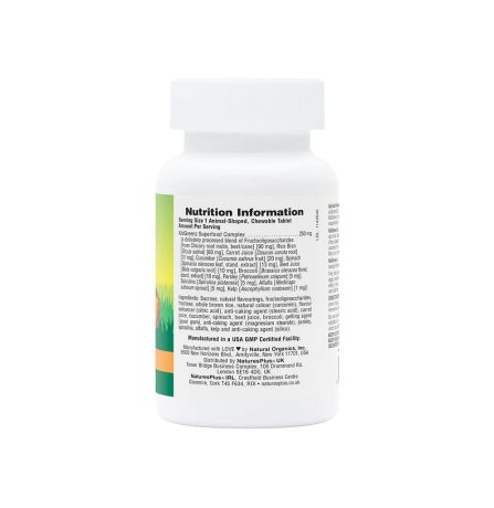 Nature's Plus Animal Parade Kidgreenz 90 Chewables - Image 3
