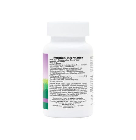 Nature's Plus Animal Parade Acidophikidz 90 Chewables - Image 3