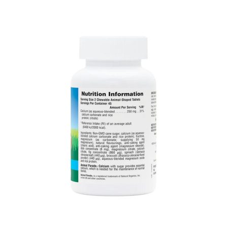 Nature's Plus Animal Parade Calcium 90 Chewables - Image 3