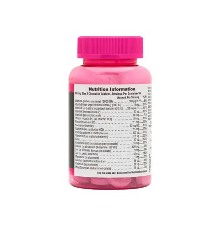 Nature's Plus Power Teen (Hers) 60 Chewables - Image 3