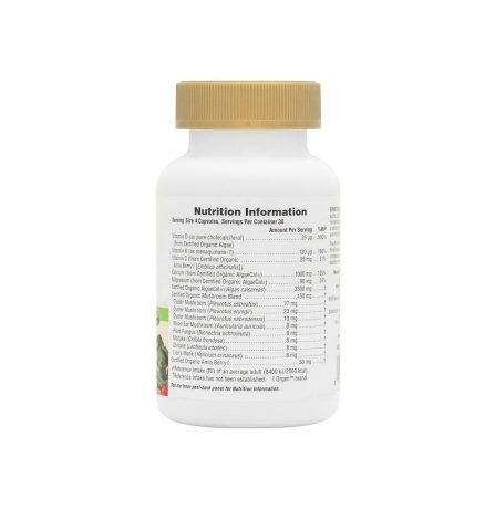 Nature's Plus Source Of Life Garden Organic Bone Support 120 Capsules - Image 3