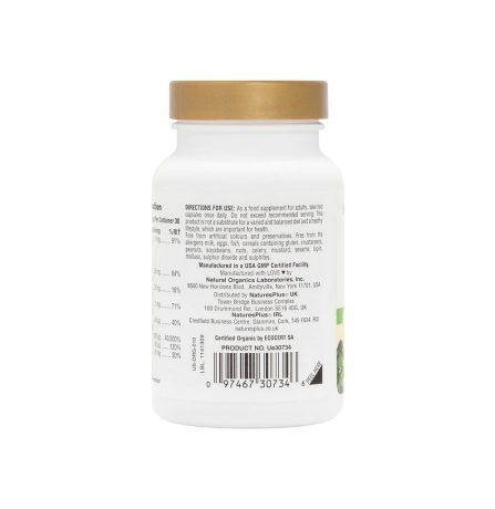 Nature's Plus Source Of Life Garden Organic Vitamin B12 - Image 2