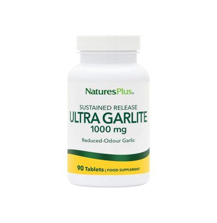 Nature's Plus Ultra Garlite 1000mg 90 Tablets - Image 4