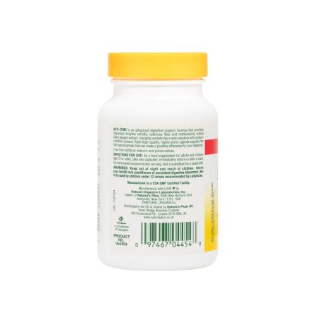 Nature's Plus Acti-Zyme 90 Capsules - Image 3