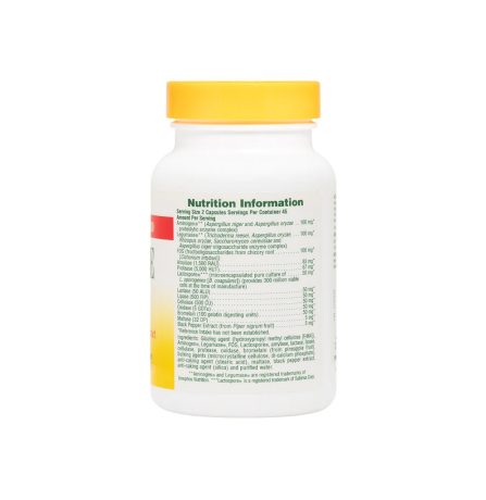 Nature's Plus Acti-Zyme 90 Capsules - Image 2