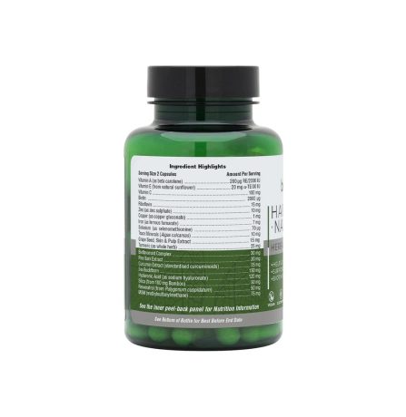 Nature's Plus Bioadvanced Hair Skin Nails 60 Capsules - Image 2