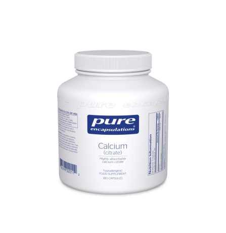 Pure Encapsulations Calcium (citrate) 180 Capsules