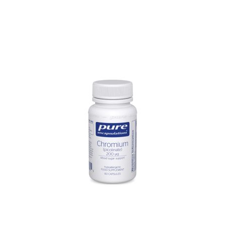 Pure Encapsulations Chromium (picolinate) 200 mcg 60 Capsules