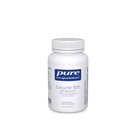 Pure Encapsulations Curcumin 500 with Bioperine® 60 Capsules