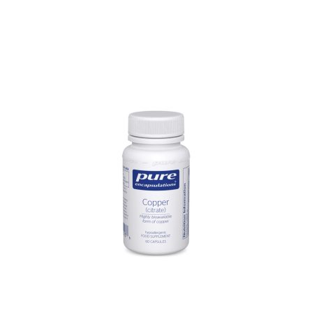 Pure Encapsulations Copper (citrate) 60 Capsules