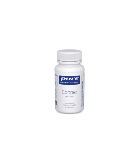 Pure Encapsulations Copper (glycinate) 60 Capsules