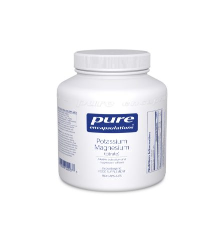 Pure Encapsulations Potassium Magnesium (citrate) 180 Capsules