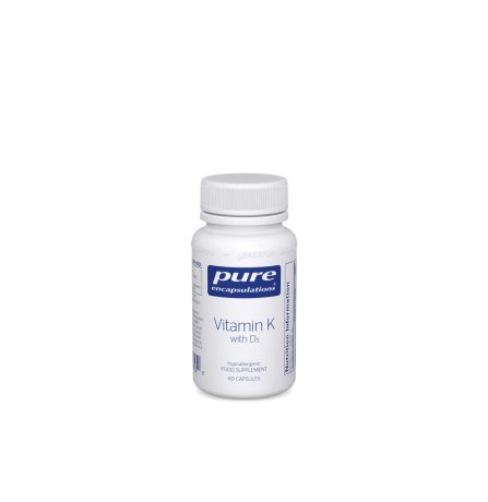 Pure Encapsulations Vitamin K with D3 60 Capsules