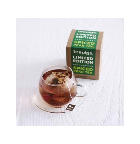 Teapigs Spiced Pear Tea 10 Tea Temples - Image 2