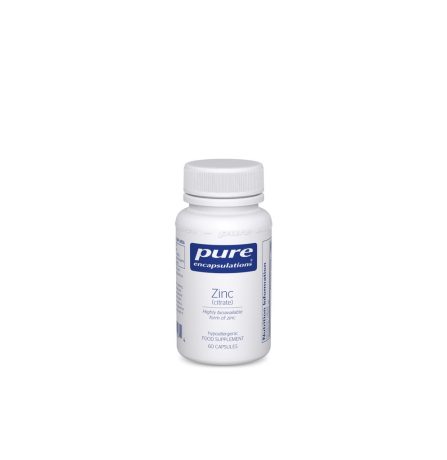 Pure Encapsulations Zinc (citrate) 60 Capsules
