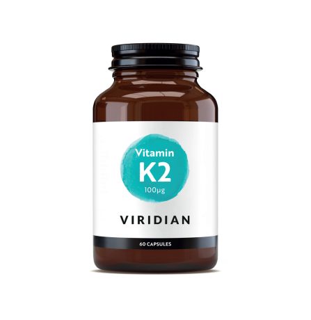 Viridian Vitamin K2 100ug 60 Capsules