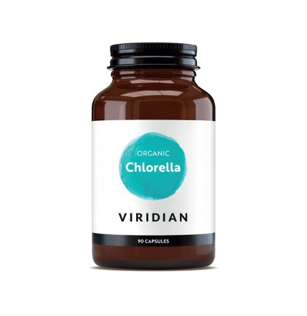 Viridian Organic Chlorella 400mg 90 Capsules